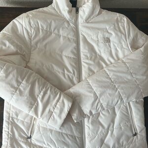 The North Face White Puffer Jacket